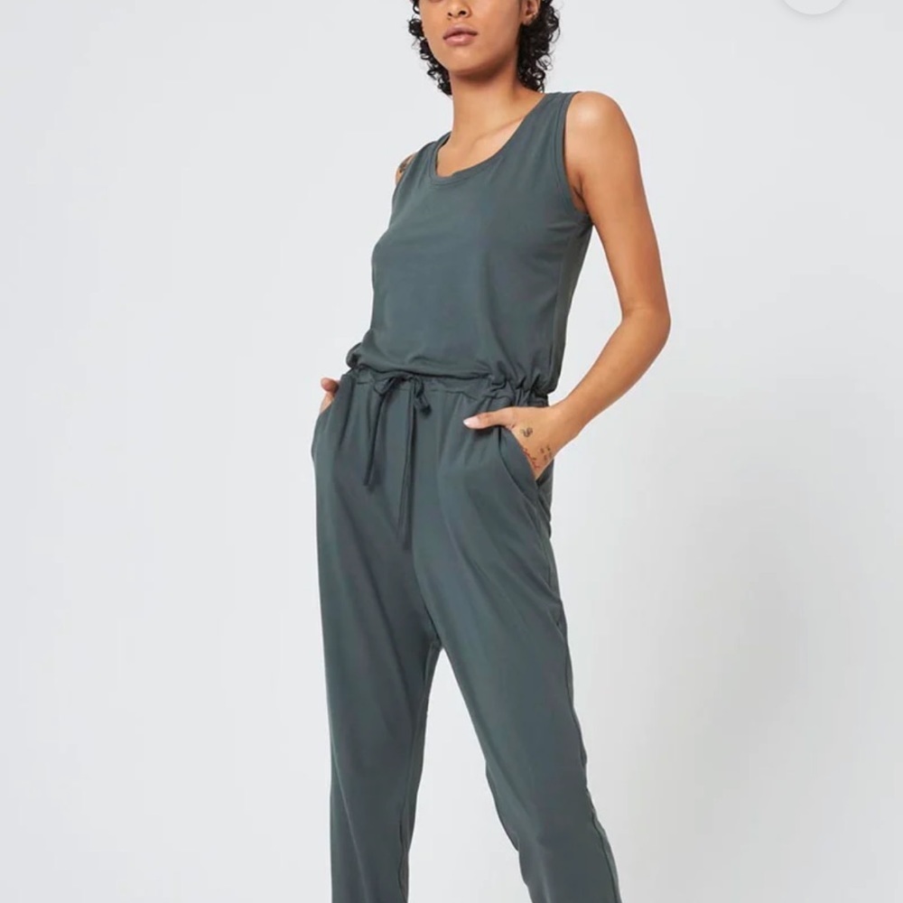 Brand new Grey Jumpsuit-Size 1X